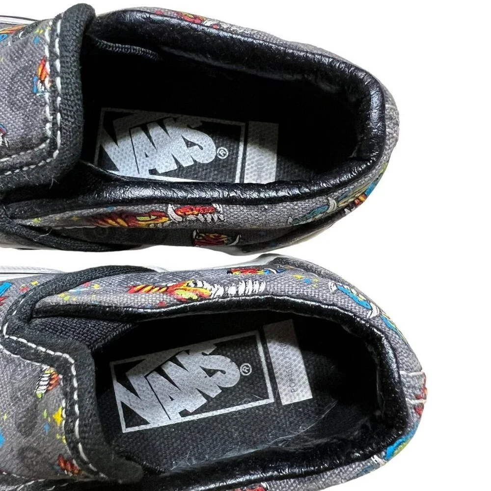 Vans Sz 4 Monster Truck Slip-On Sneakers Shoes